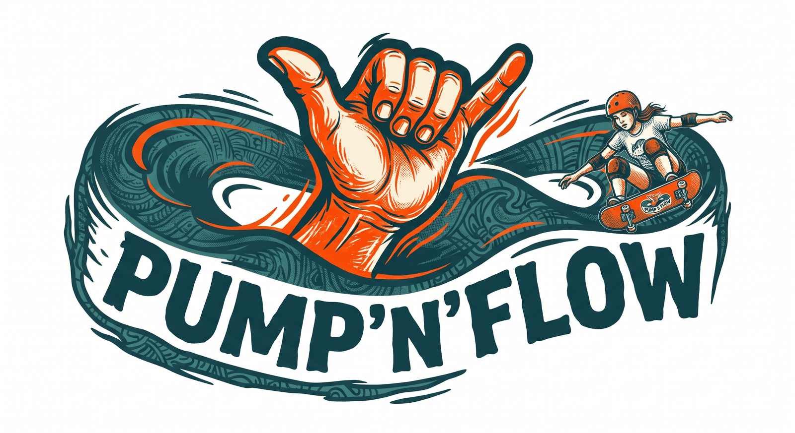Pump'n'Flow Skateboard